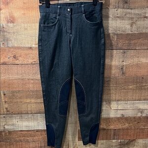 Ovation Riding Women’s Dark Wash Denim Equestrian Jeans size 26